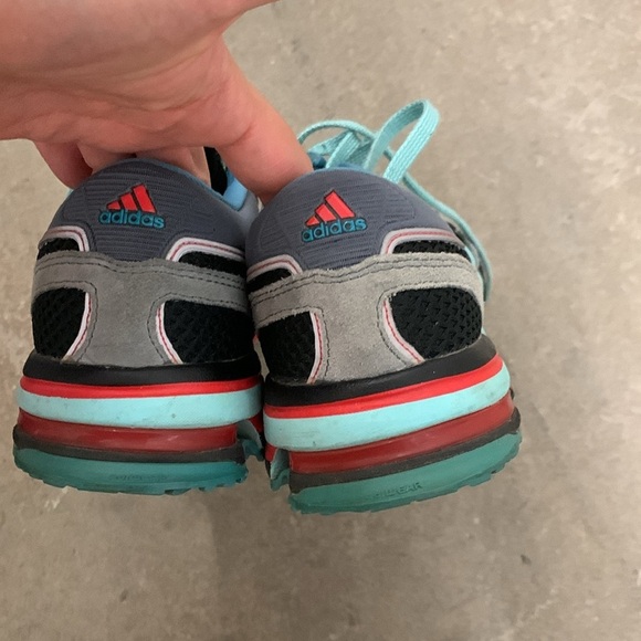 Adidas Black and Blue marathon 10 Sneakers with Supportive Sole - Picture 3 of 7